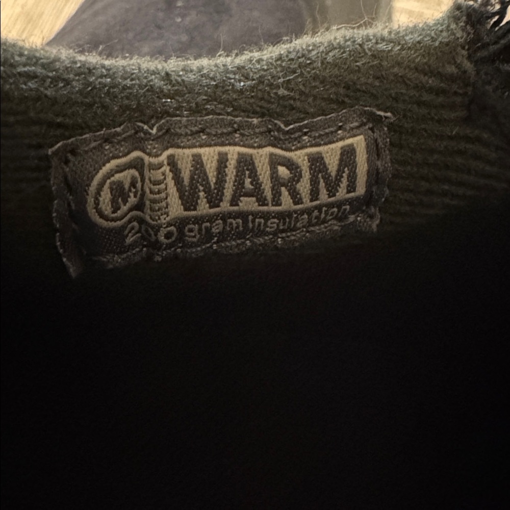 Men’s Insulated Black Slip-On All Weather Shoes - Picture 2 of 3